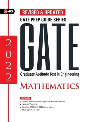 Gate 2022: Mathematics - Guide by Chaudhary, Kuldeep