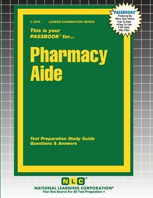 Pharmacy Aide by Passbooks