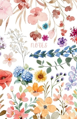 Colourful Floral Notebook: Watercolour Flower Journal Diary Sketchbook by Francis, Rf