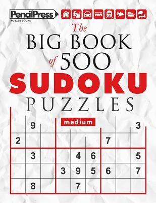 The Big Book of 500 Sudoku Puzzles Expert (with answers) by Books, Sudoku Puzzle