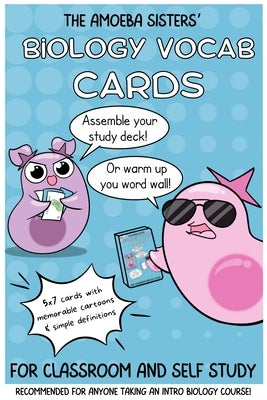 The Amoeba Sisters' Biology Vocab Cards: Vocab Cards for Mastering Science by Peterson, Sarina