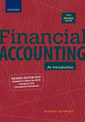 Financial Accounting: An Introduction by Kew, Jacqui