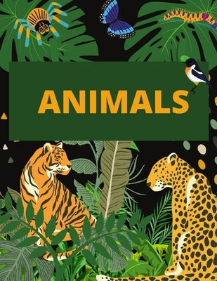 Animals: Coloring Book For Children 4-8 Ages by Quattro, Canada