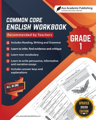 Common Core English Workbook: Grade 1 by Publishing, Ace Academic
