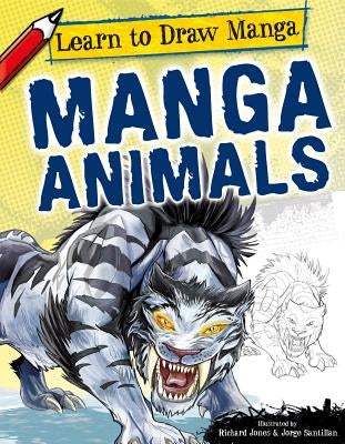 Manga Animals by Jones, Richard