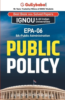 EPA-06 Public Policy by Sharma, Neetu