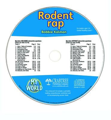 Rodent Rap - CD Only by Kalman, Bobbie