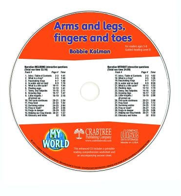 Arms and Legs, Fingers and Toes - CD Only by Kalman, Bobbie