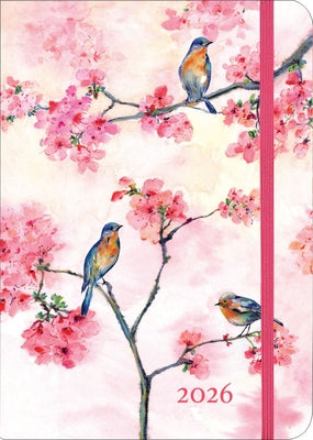 2026 Cherry Blossoms in Spring Weekly Planner (16 Months, Sept 2025 to Dec 2026) by 