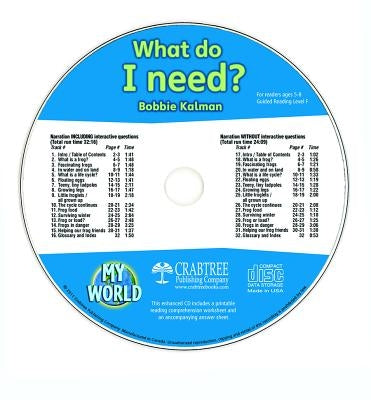 What Do I Need? - CD Only by Kalman, Bobbie