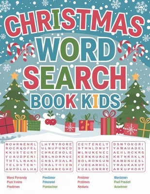 Christmas Word Search for Kids: Large Print Word Search Book for Kids, Children Word Search Activity Book by Bidden, Laura