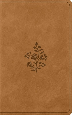 ESV Vest Pocket New Testament with Psalms and Proverbs, Red Letter (Trutone, Nubuck Caramel, Wildflower Design) by Esv Bibles
