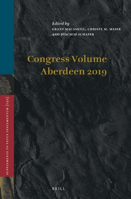 Congress Volume Aberdeen 2019 by Macaskill, Grant