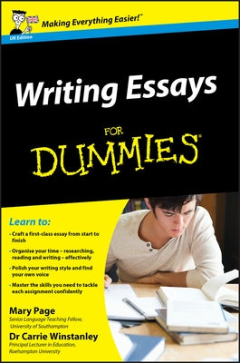 Writing Essays for Dummies by Page, Mary