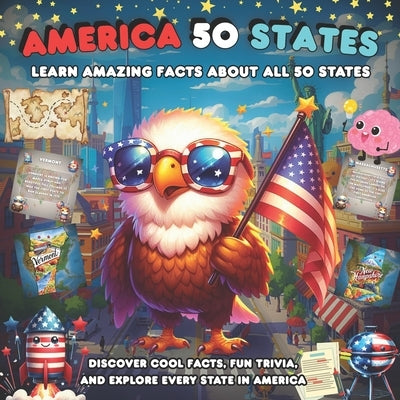 America 50 States, Learn Amazing Facts About All States: Discover Cool Facts, Fun Trivia, and Explore Every State in America by Space, Little-Hands
