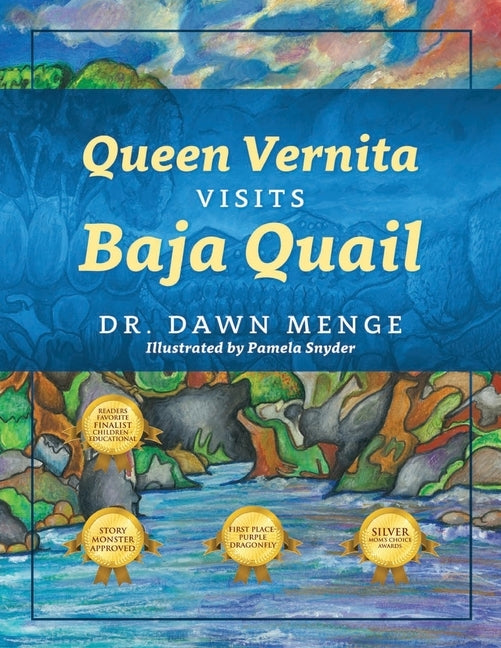 Queen Vernita Visits Baja Quails by Menge, Dawn
