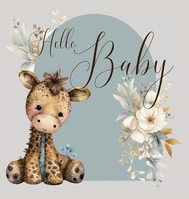 Hello Baby, Baby Shower Guest Book (hardback) by Bell, Lulu and