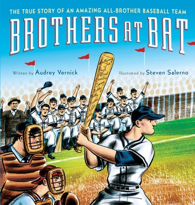 Brothers at Bat by Vernick, Audrey