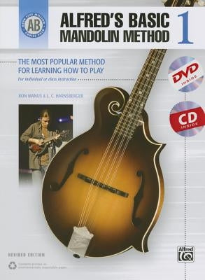 Alfred's Basic Mandolin Method 1: The Most Popular Method for Learning How to Play, Book, CD & DVD by Manus, Ron