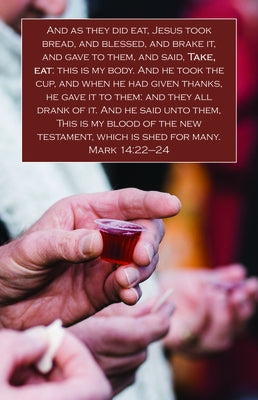 As They Did Eat Bulletin (Pkg 100) Communion by Broadman Church Supplies Staff
