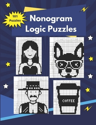 Nonogram Logic Puzzles: Hanjie Puzzles for Adults by Somatomint