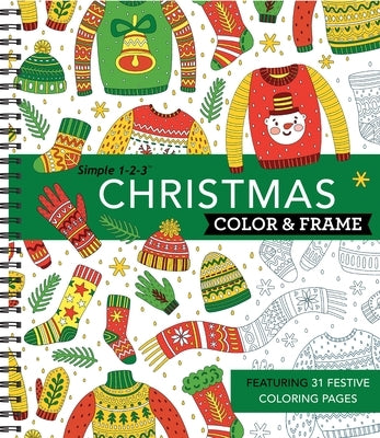 Color & Frame - Christmas (Coloring Book) by New Seasons