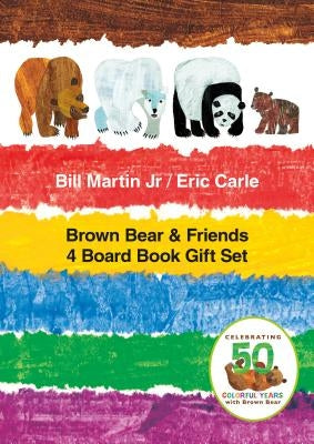 Brown Bear & Friends 4 Board Book Gift Set by Martin, Bill