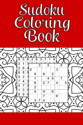 Sudoku Coloring Book: 100 Pages - 208 Puzzles - with Answer Key by Sayyeau Puzzles