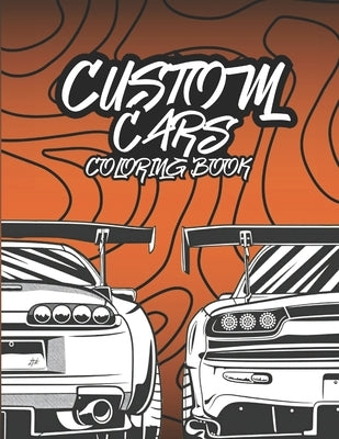 JDM Cars Coloring Book: modified cars and tires coloring book for adults by Cucu, Adrian Ionel