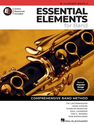 Essential Elements for Band - BB Clarinet Book 2 with Eei by Lautzenheiser, Tim
