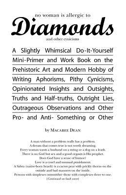 No Woman Is Allergic to Diamonds by Dean, Macabee