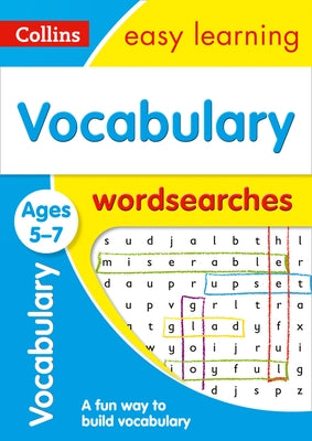 Vocabulary Word Searches Ages 5-7 by Collins Easy Learning