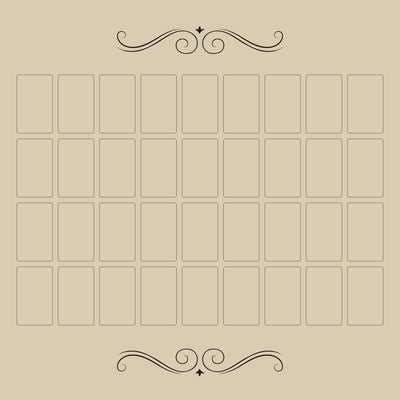 Grand Tableau Lenormand Cloth by Lo Scarabeo