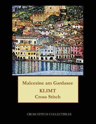 Malcesine am Gardasee: Gustav Klimt cross stitch pattern by George, Kathleen