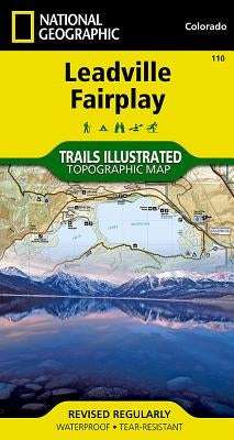 Leadville, Fairplay Map by National Geographic Maps