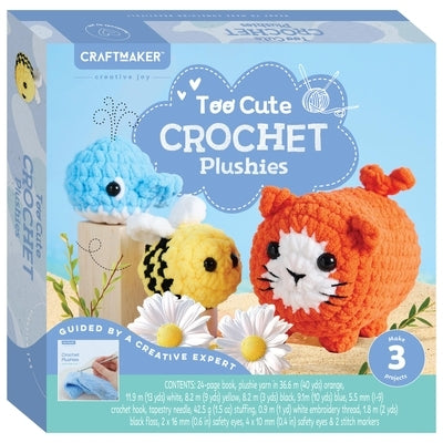 Deluxe Too Cute Crochet Plushies by Hinkler