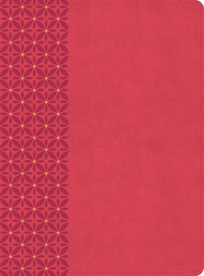 CSB Study Bible, Coral Leathertouch, Indexed by Csb Bibles by Holman