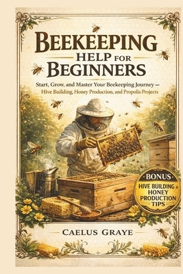Beekeeping Help for Beginners: Start, Grow, and Master Your Beekeeping Journey Hive Building, Honey Production, and Propolis Projects by Graye, Caelus