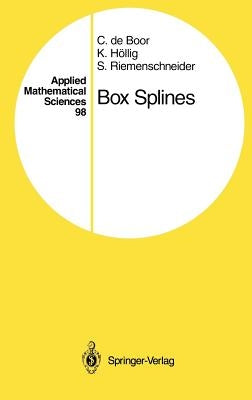 Box Splines by Boor, Carl de