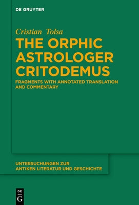 The Orphic Astrologer Critodemus by Tolsa, Cristian