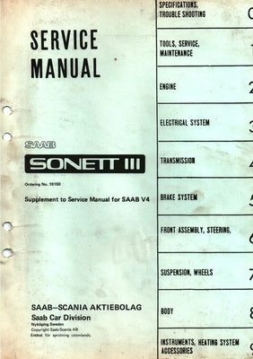 SAAB Sonetts by Staniforth, Mark
