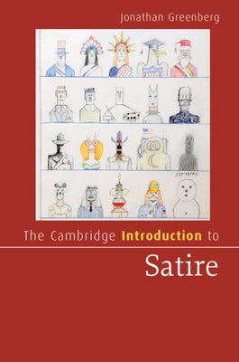 The Cambridge Introduction to Satire by Greenberg, Jonathan