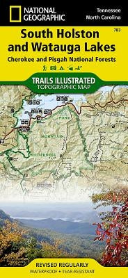 South Holston and Watauga Lakes Map [Cherokee and Pisgah National Forests] by National Geographic Maps