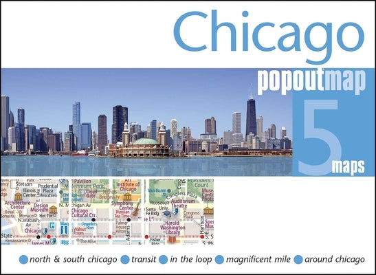 Chicago Popout Map by Map, Popout