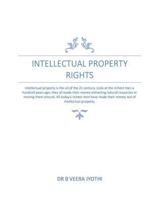 Intellectual Property Rights by Jyothi, Veera