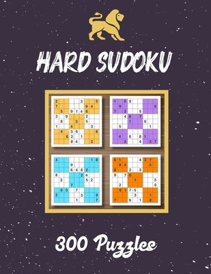 Hard Sudoku puzzle: 300 sudoku puzzle includes solutions by Books Hero, Sudoku Puzzle
