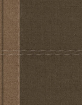 NASB Notetaking Bible, Large Print Edition, Brown Cloth Over Board by Holman Bible Publishers