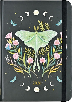 2026 Luna Moth Weekly Planner (16 Months, Sept 2025 to Dec 2026) by 