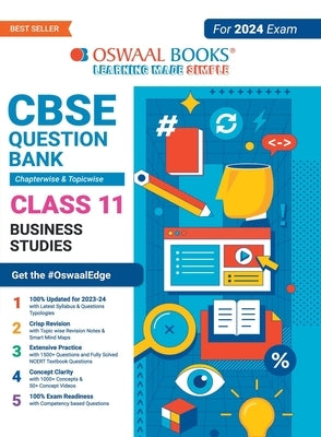 Oswaal CBSE Chapterwise & Topicwise Question Bank Class 11 Business Studies Book (For 2023-24 Exam) by Oswaal Editorial Board