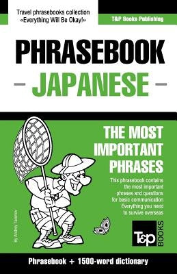 English-Japanese phrasebook and 1500-word dictionary by Taranov, Andrey